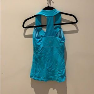Lululemon size 4 blue tank